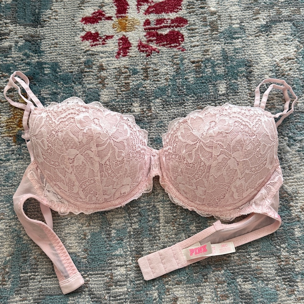 Victoria's Secret Light Pink Lace Bra